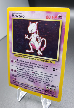 Pokemon TCG Mewtwo 10/102 - Unlimited Base Set Holo - Image 3