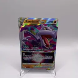 Pokemon Aerodactyl VSTAR 093/196 Lost Origin Ultra Rare Holo 260HP Lost Dive - Image 1