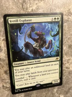 R 0192 Icetill Explorer Insect Rare Creature Edge of Eternities EOE MTG Card - Image 2