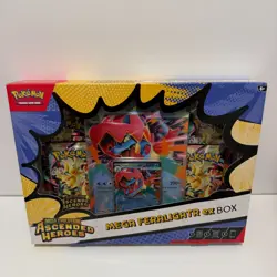 Pokemon TCG: Mega Evolution Ascended Heroes - Mega Feraligatr ex Box - Image 1