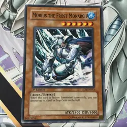Yu-Gi-Oh Card - Mobius The Frost Monarch - SD4-EN012 - 1st Edition LP - Image 1