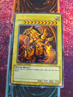 Yu-Gi-Oh! The Winged Dragon of Ra LC01-EN003 Ultra Rare Limited Near Mint e5/ - Image 1