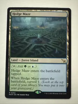 MTG Hedge Maze 0262 Murders at Karlov Manor Reg Rare MKM NM - Image 1