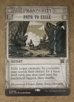 Path to Exile - Outlaws of Thunder Junction: Breaking News - NM MTG - Image 1