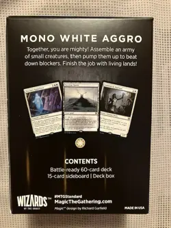 MTG 2022 Challenger Deck - Mono White Aggro **Brand New/Sealed** - Image 3