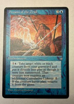 MTG Ice Age dream of the dead LP Uncommon - Image 1