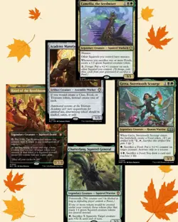 Squirrels and Food Theme Commander Deck, EDH Magic the Gathering MTG - Image 1