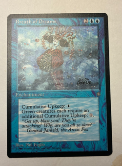 MTG Ice Age Breath of Dreams NM Uncommon - Image 1