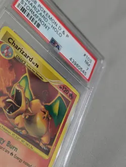 Charizard 103/100 Stormfront Holo Pokemon SWIRL PSA 7 - Image 2