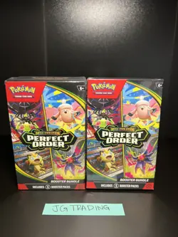 Pokemon TCG: Perfect Order Booster Bundle (LOT OF 2) Sealed IN HAND + FREE SHIP✅ - Image 1