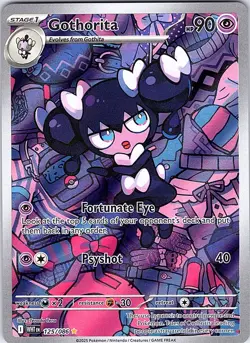 Pokemon Gothorita 125/086 Holo SV White Flare NM - Image 1