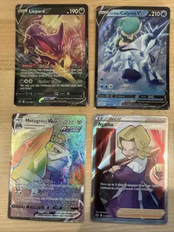 Pokemon Chilling Reign Metagross VMAX, Agatha, V Secret Rare, Full Art NM - Image 1