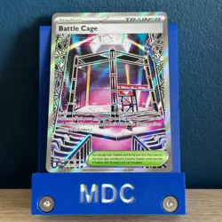 Battle Cage 116/094 Stadium Trainer: Phantasmal Flames Holo English Pokemon Card - Image 1