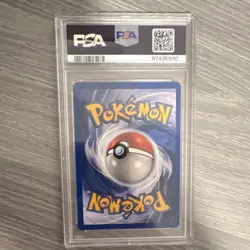 Pokemon Dark Dragonite 5/82 Team Rocket Holo Rare PSA 8 2000 English - Image 2