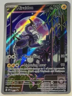 Miraidon Pokemon (2023) Scarlet & Violet Promo 013 Near Mint - Image 1