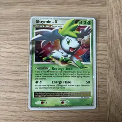 Pokemon Shaymin LV.X Holo Rare Sky Forme DP39 Diamond and Pearl Promos - Image 1