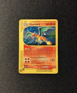 Pokemon EXPEDITION - #6/165 Charizard - Holo - ENG - Damaged - Image 3