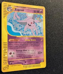 Pokemon AQUAPOLIS - Espeon Kingdra Scizor Zapdos - Holo - ENG - Heavily Played - Image 5