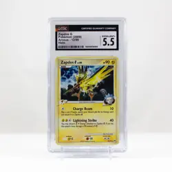 2009 Pokemon Zapdos G lv.60 Holo Arceus 12/99 - CGC 5.5 - Image 1