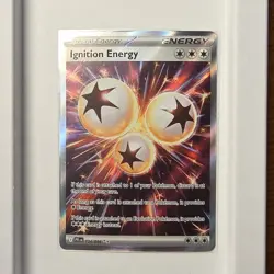 The Pokemon Company Ignition Energy 124/094 Me02 Special Energy Ultra Rare Holo - Image 1