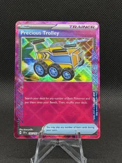 Precious Trolley 185/191 ACE SPEC Rare Surging Sparks Pokemon Holo NM - Image 1