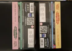 Pokemon Paradox Rift ETB Set! Iron Valiant & Roaring Moon. & Box protectors! - Image 5