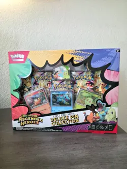 Pokemon Ascended Heroes First Partners Deluxe Pin Collection Box SEALED - Image 1