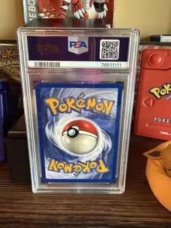 1999 POKEMON FOSSIL 1ST EDITION #1 AERODACTYL-HOLO PSA 8 - Image 2