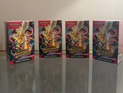 Pokemon Mega Evolution Ascended Heroes Booster Bundle X4 New Sealed - Image 1