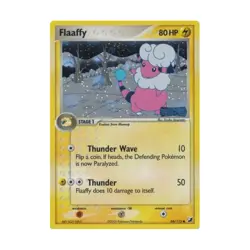 Pokemon Unseen Forces Flaaffy (C) #56 (Reverse Holo) Fair - Image 1