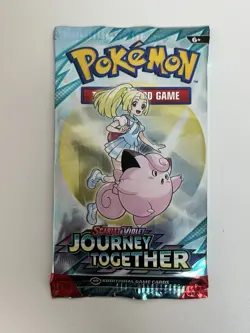 Pokemon TCG Journey Together 4x Booster Packs Full Art Set Brand New Sealed - Image 3
