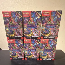 Pokemon TCG Mega Evolution Phantasmal Flames Booster Bundle Box Lot (6) - Image 1