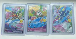 Pokemon TCG First Partner Illustration Series 1 Promo Litten Rowlet Popplio - Image 2