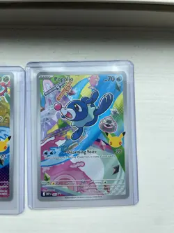 Pokemon TCG First Partner Illustration Series 1 Promo Litten Rowlet Popplio - Image 5