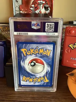 Magneton Holo PSA 8 Base Set 1999 WOTC Unlimited #9 Vintage Pokemon - Image 2