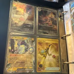 Pokemon TCG V EX VSTAR Full Art Holo Miraidon Charizard Lugia Binder 2023 - Image 2