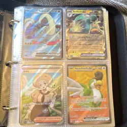 Pokemon TCG V EX VSTAR Full Art Holo Miraidon Charizard Lugia Binder 2023 - Image 3