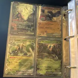 Pokemon TCG V EX VSTAR Full Art Holo Miraidon Charizard Lugia Binder 2023 - Image 4