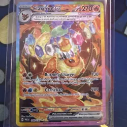 Flareon EX 146/131 Special Illustration Rare Prismatic Evolutions Pokemon TCG NM - Image 1