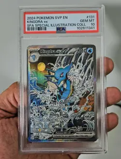 2024 Pokemon SVP en Kindra EX #131 SFA Special Illustration PSA 10 Gem Mint - Image 1