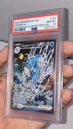 2024 Pokemon SVP en Kindra EX #131 SFA Special Illustration PSA 10 Gem Mint - Image 2