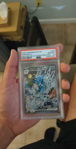 2024 Pokemon SVP en Kindra EX #131 SFA Special Illustration PSA 10 Gem Mint - Image 5