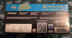Pokemon TCG Ascended Hero’s Pokemon Center Etb New Sealed - Image 5