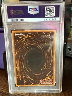 Yugioh Dark Magician 1st Ed. Ultra Rare SDY-006 Starter Deck Yugi PSA 9 - Image 2