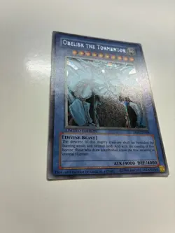USA Seller Yugioh Obelisk The Tormentor JMP-EN004 Prismatic Secret Rare LP - Image 4