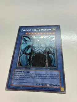 USA Seller Yugioh Obelisk The Tormentor JMP-EN004 Prismatic Secret Rare LP - Image 5
