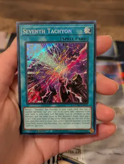 Seventh Tachyon-MZTM-EN016- Secret Rare- 1st Edition-Yugioh! - Image 3
