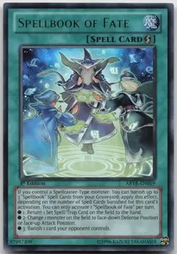 Spellbook of Fate ABYR-EN059 Ultra Rare 1st Edition Near Mint Yugioh - Image 2
