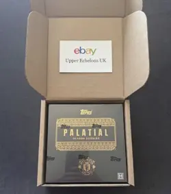 New Sealed 2025-26 Topps Palatial Manchester United Hobby Box - Image 1