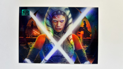 2024 Topps Chrome Star Wars Galaxy Ashoka Returns #100 Aqua /199 - Image 1